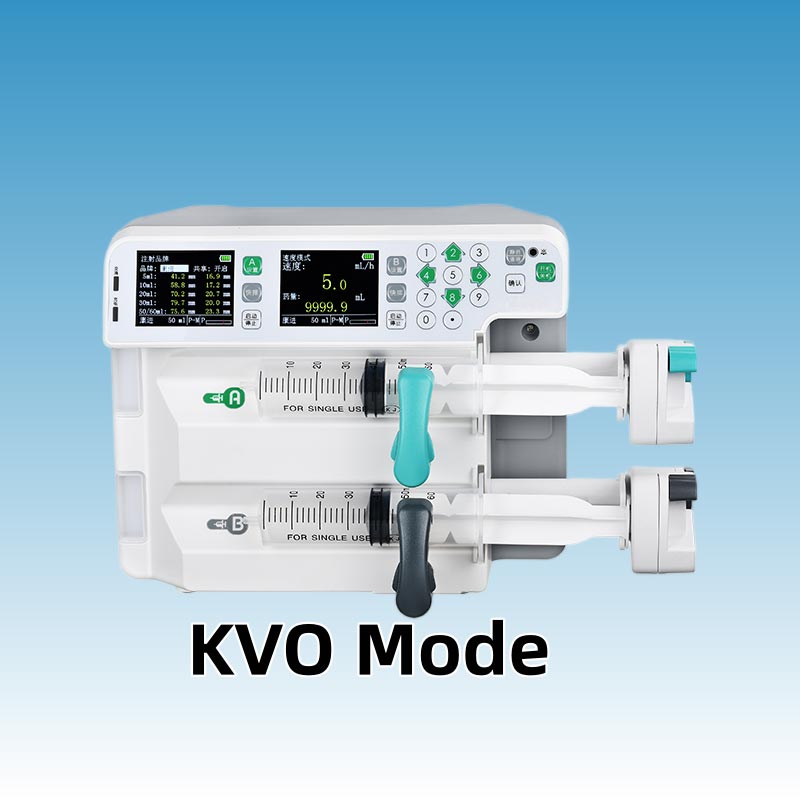 Bơm ống tiêm kênh đôi